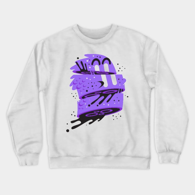 Sushi Surprised Crewneck Sweatshirt by nathansukonik